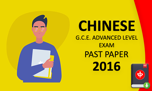 General Certificate of Education (Advanced Level) Examination August 2016