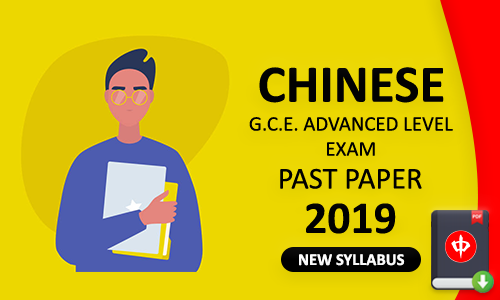General Certificate of Education (Advanced Level) Examination August 2019